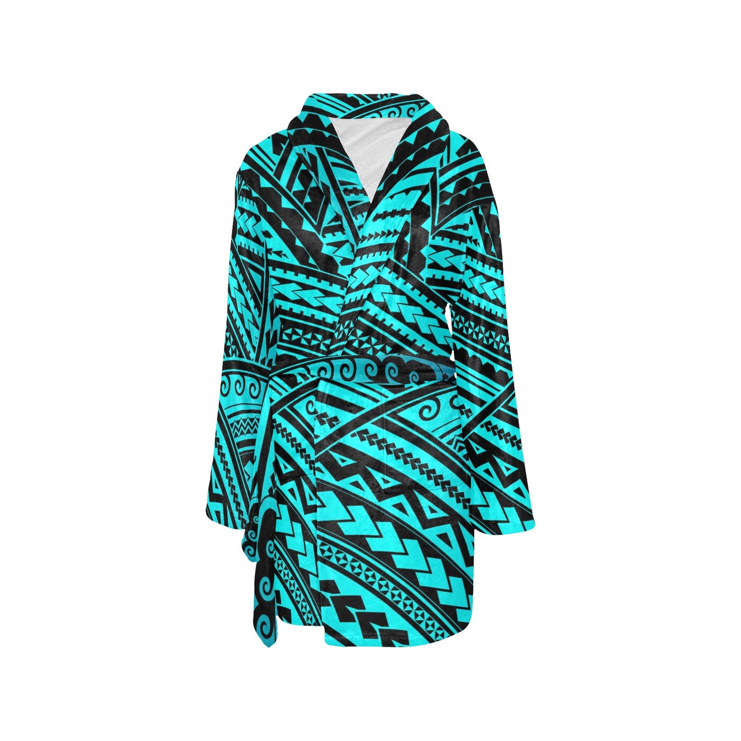 Polynesian Tribal Women's Fleece Robe