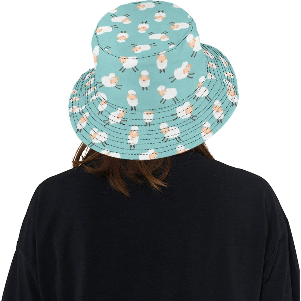 Sheep Print Design LKS406 Unisex Bucket Hat