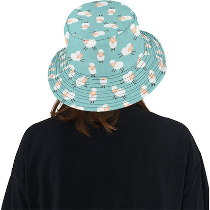 Sheep Print Design LKS406 Unisex Bucket Hat