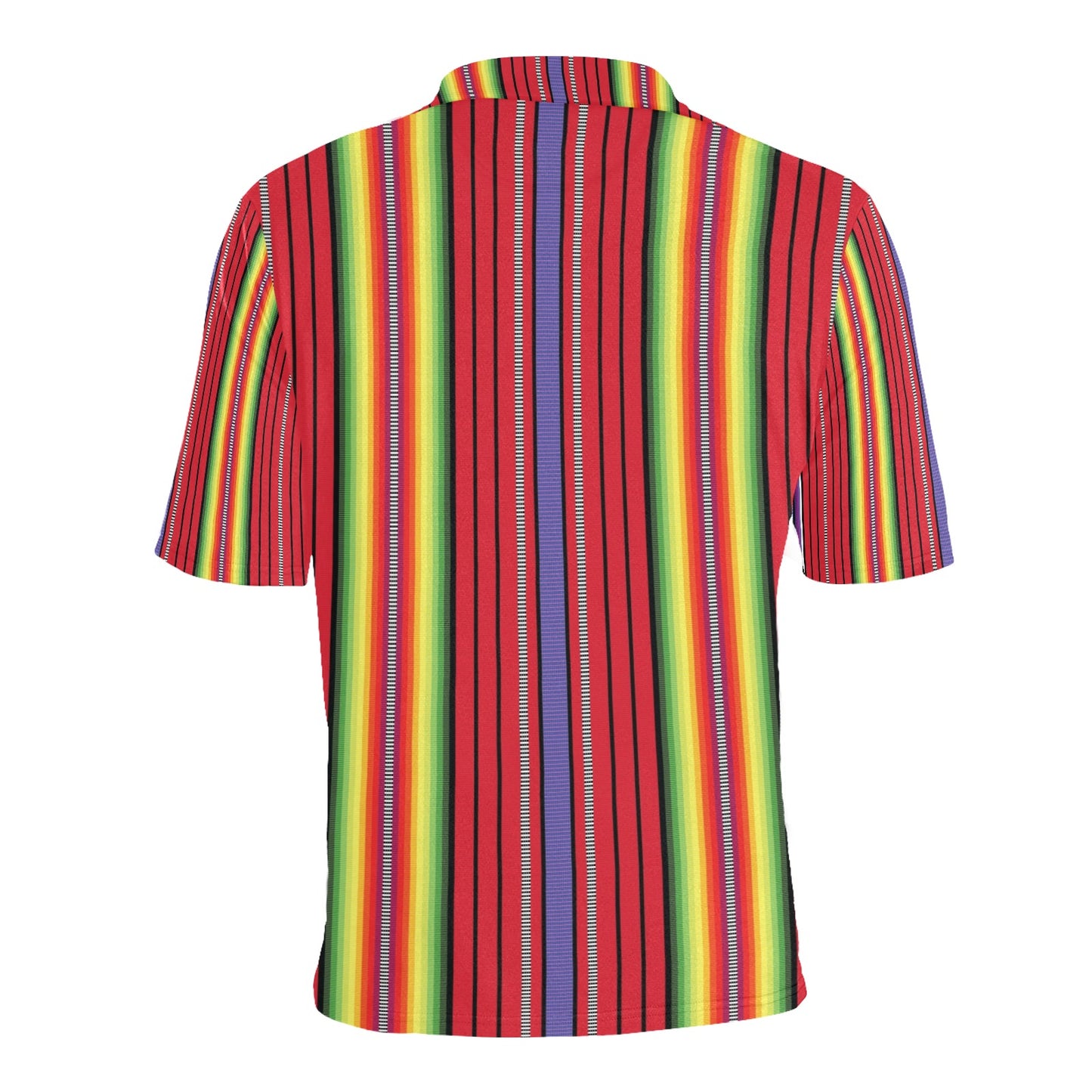 Serape Print Design LKS305 Men Polo Shirt
