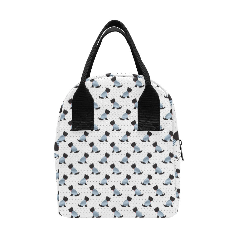 Scottish Terriers Print Design LKS3013 Insulated Lunch Bag