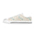 Salmon Fish Print Design LKS305 Women's White Low Top Shoes