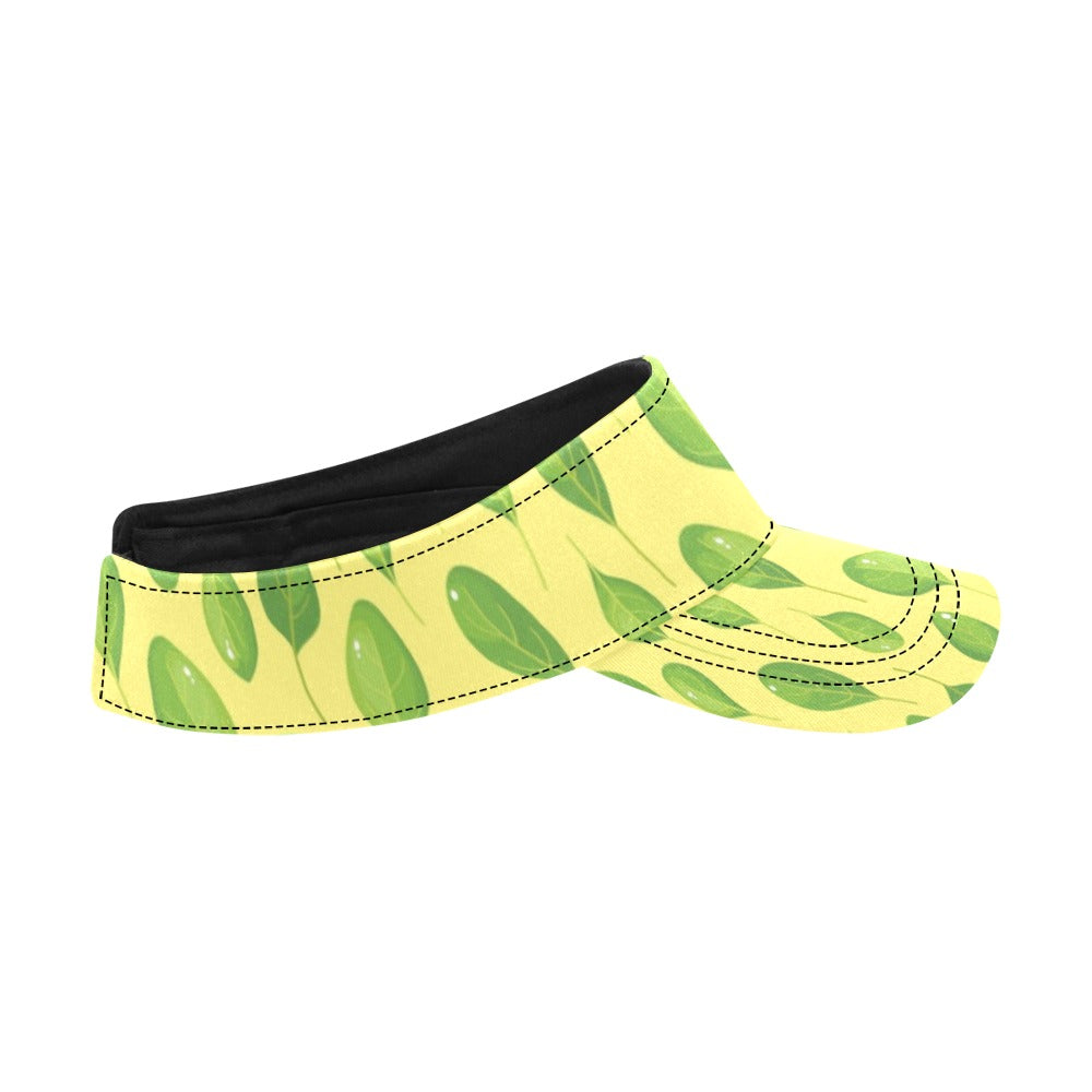Spinach Print Design LKS302 Unisex Sun Visor