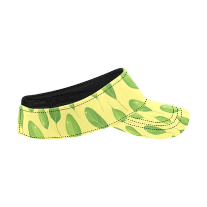 Spinach Print Design LKS302 Unisex Sun Visor