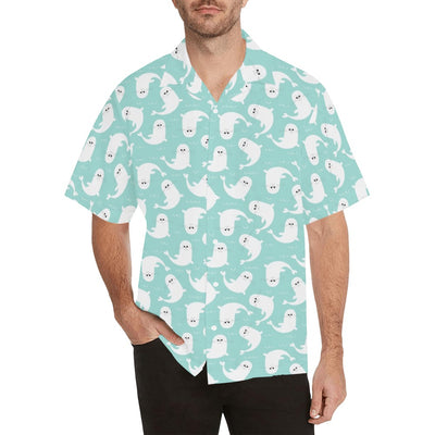 Sea Lion Print Design LKS401 Men's Men's Hawaiian Shirt