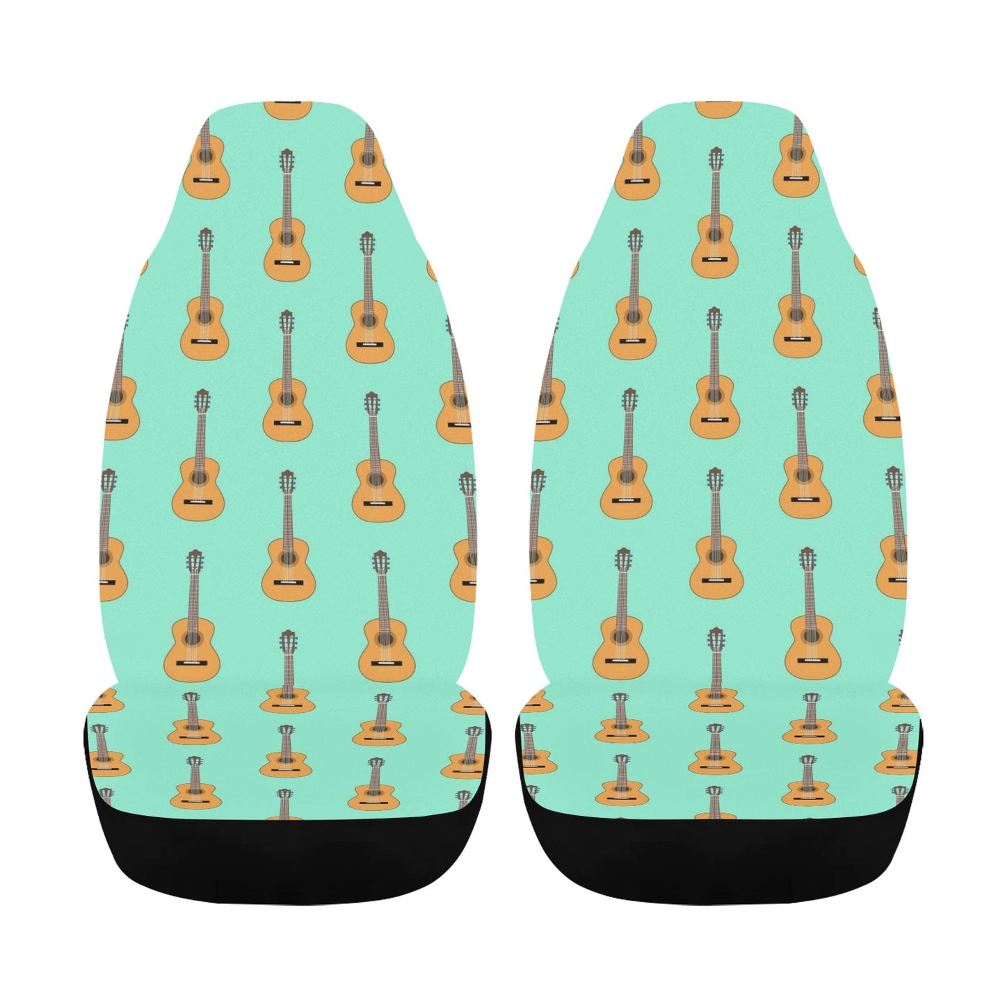 Acoustic Guitar Print Design LKS403 Car Seat Covers
