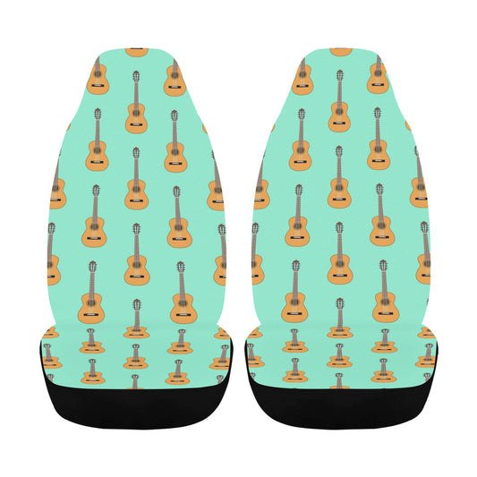 Acoustic Guitar Print Design LKS403 Car Seat Covers