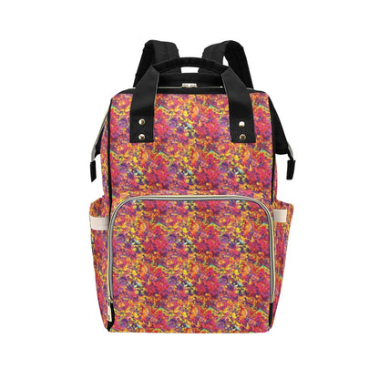 Splatter Print Design LKS303 Diaper Bag Backpack