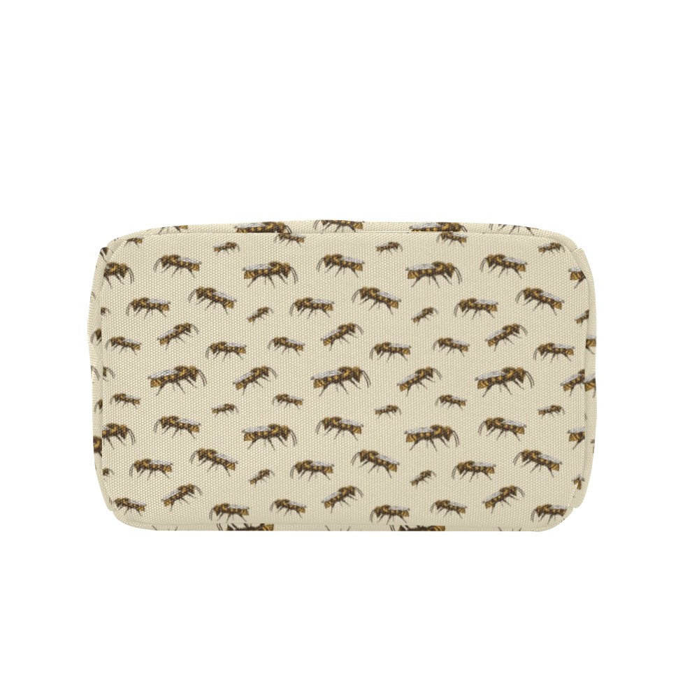 Bee Print Design LKS306 Insulated Lunch Bag