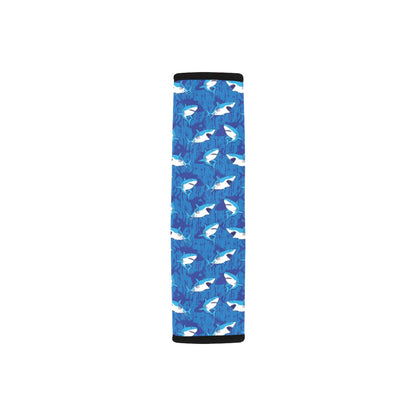Shark Print Design LKS308 Car Seat Belt Cover