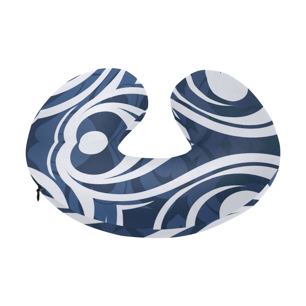 Maori Pattern Print Design 01 U-Shaped Travel Neck Pillow
