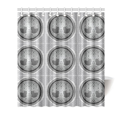 Celtic Tree of life Print Shower Curtain