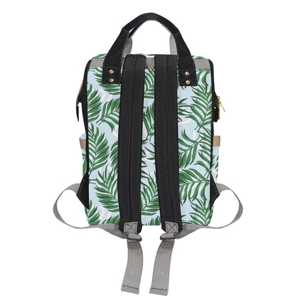 Palm Leaves Pattern Print Design PL06 Diaper Bag Backpack