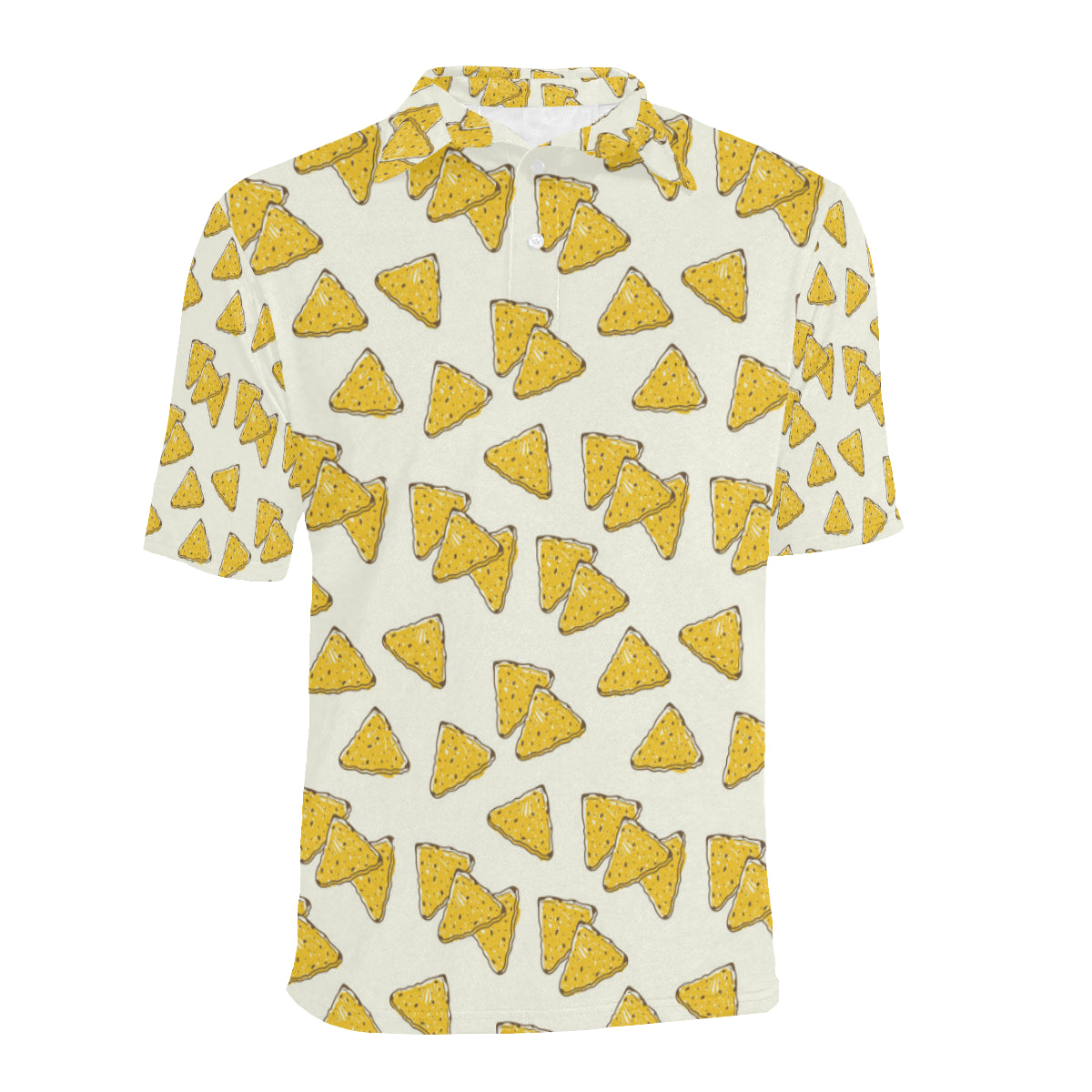 Nachos Pattern Print Design A01 Men Polo Shirt