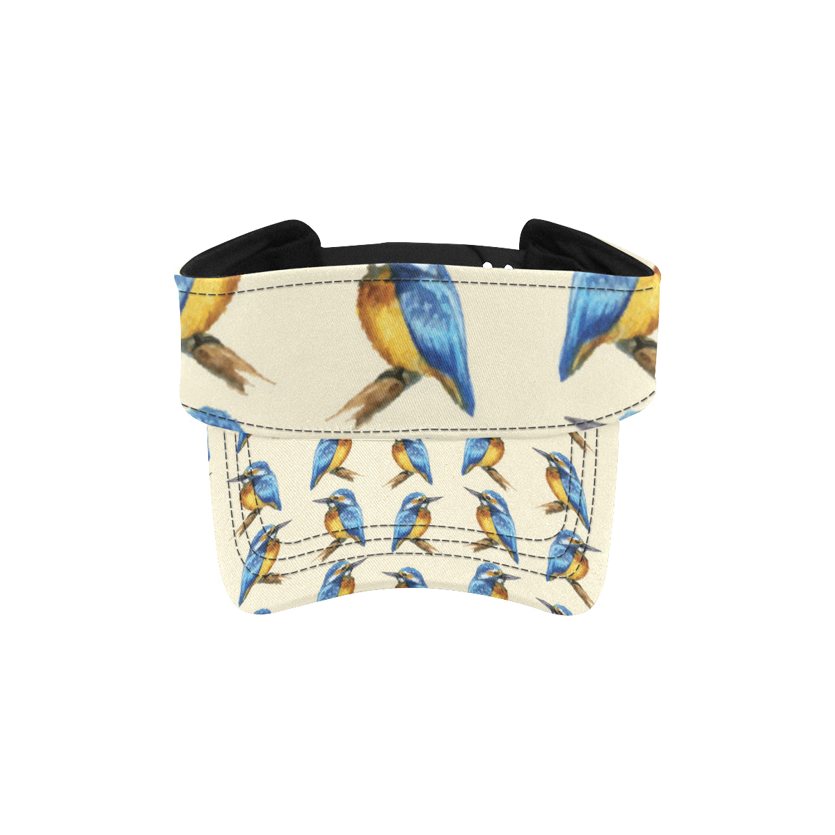Kingfisher Pattern Print Design 01 Unisex Sun Visor