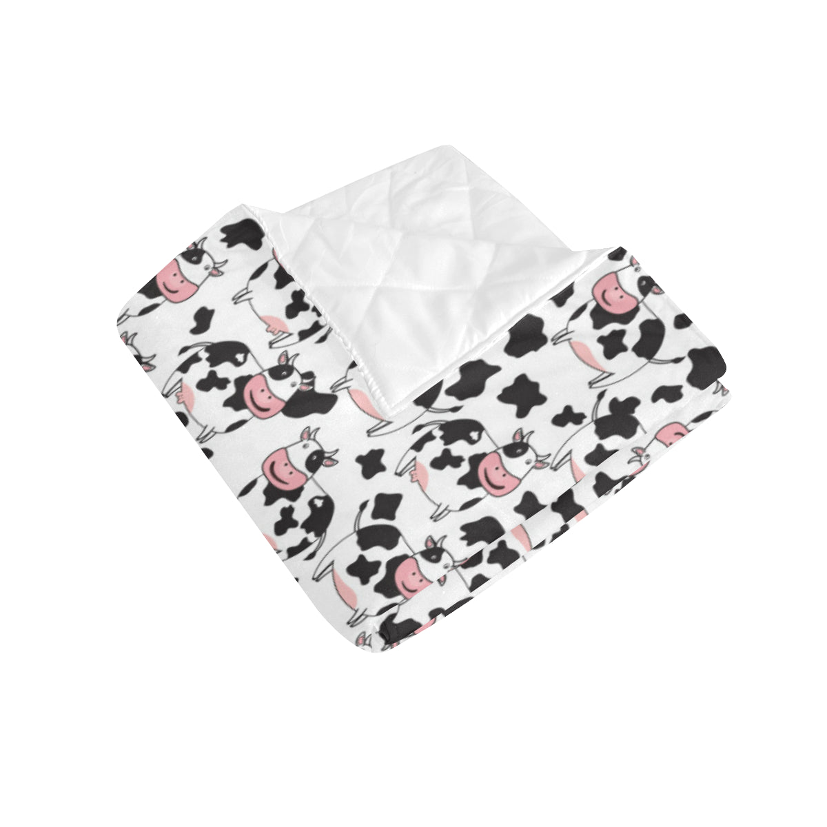 Cow Pattern Print Design 02 Premium Quilt