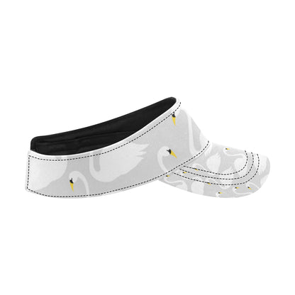 Swan Pattern Print Design 02 Unisex Sun Visor