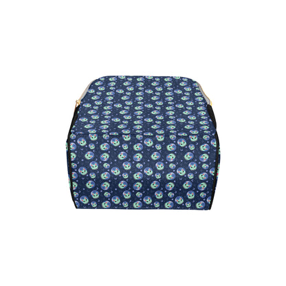Alien Cat Diaper Bag Backpack