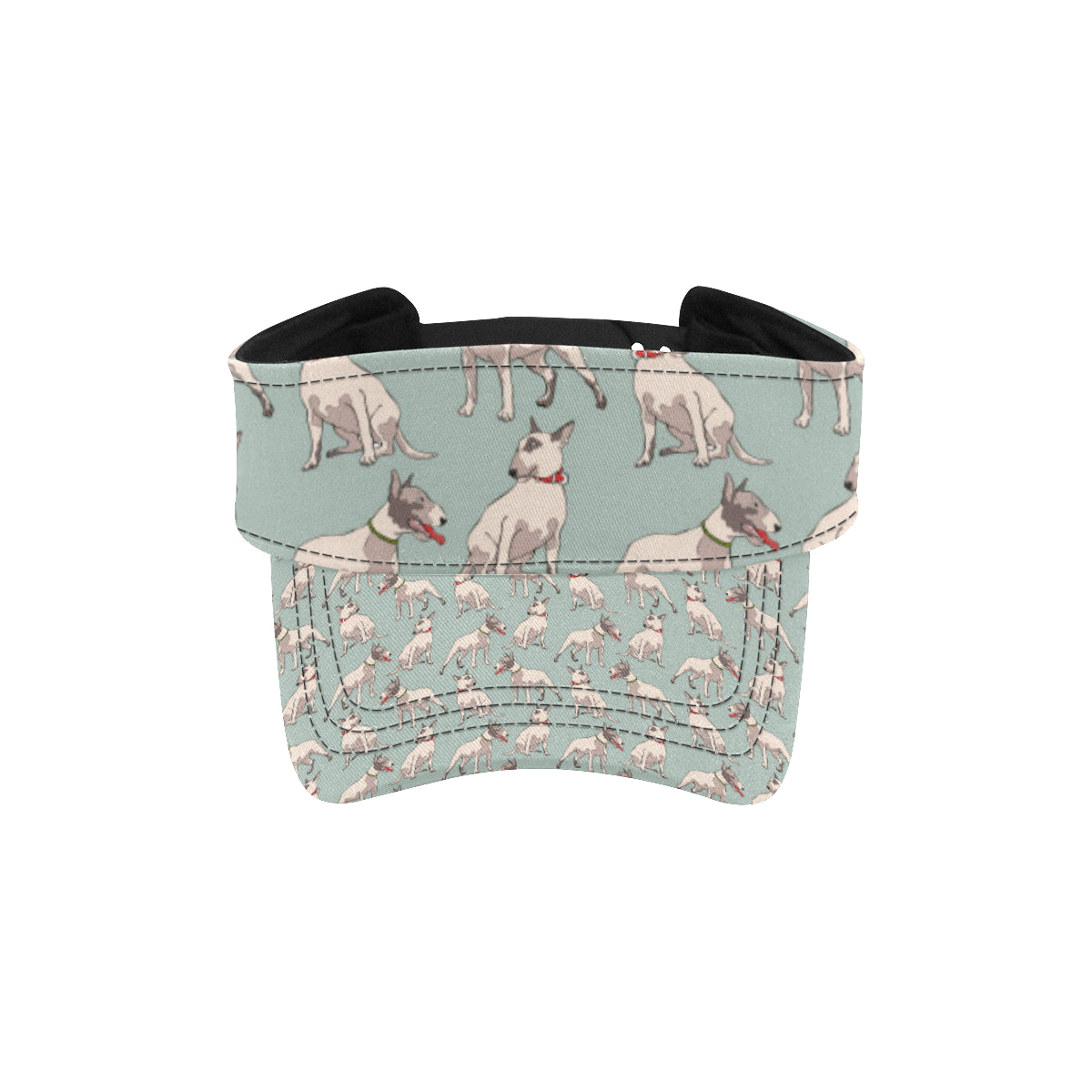 Bull Terrier Cute Print Pattern Unisex Sun Visor