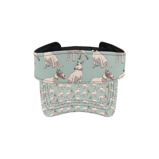 Bull Terrier Cute Print Pattern Unisex Sun Visor