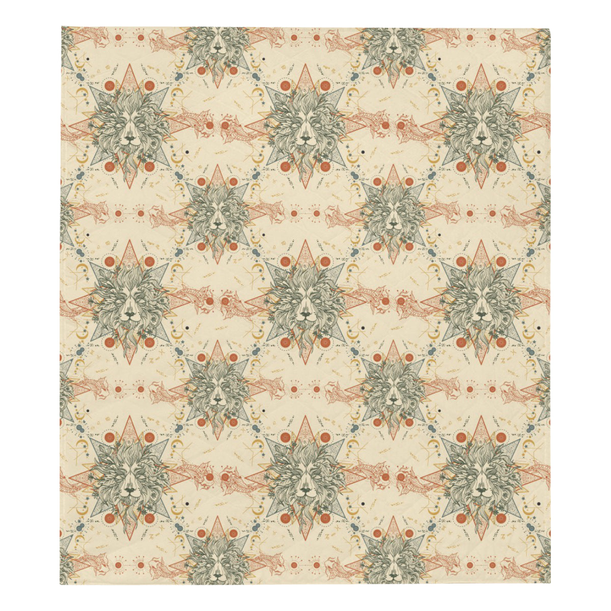 Leo Pattern Print Design 02 Premium Quilt
