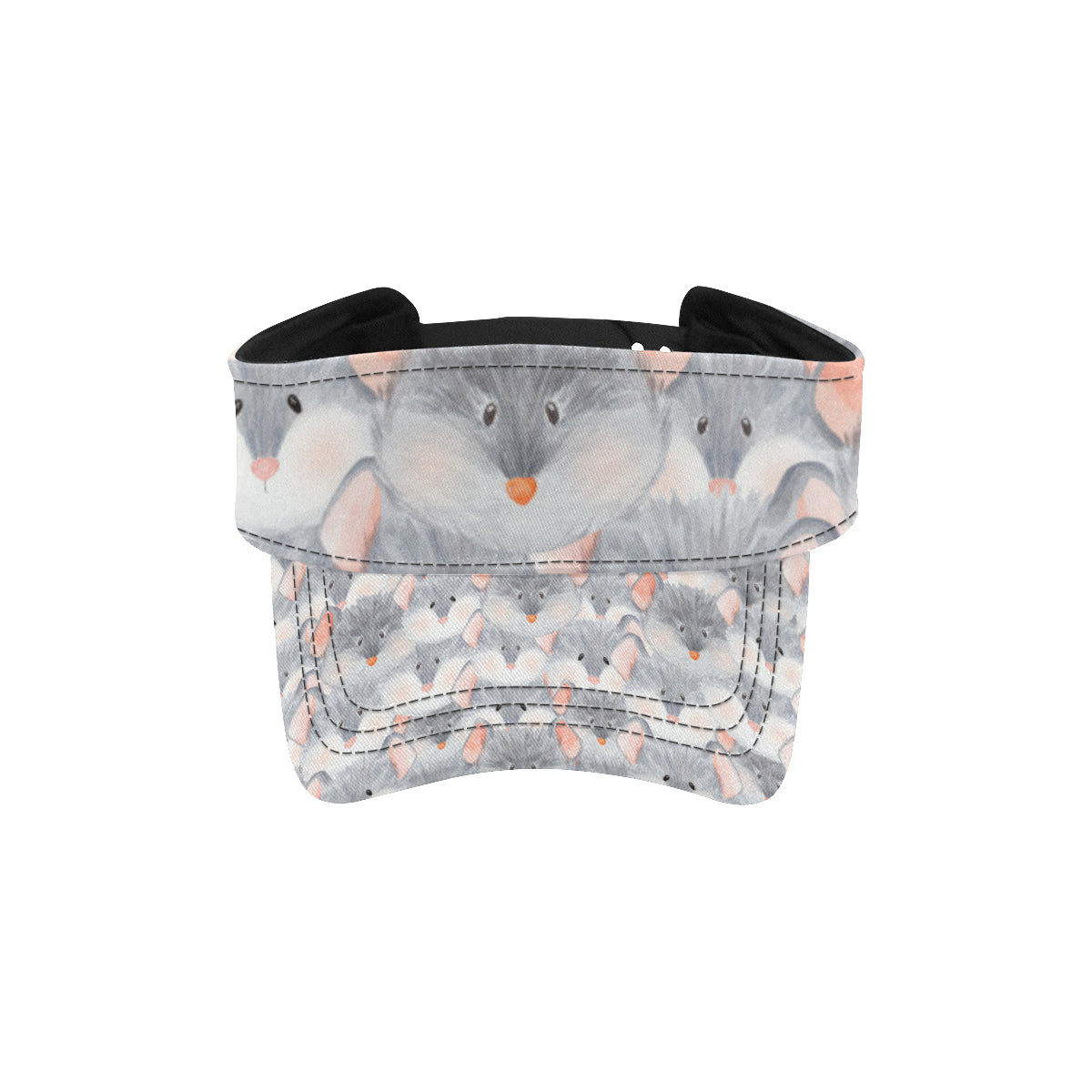 Rat Baby Pattern Print Design 02 Unisex Sun Visor