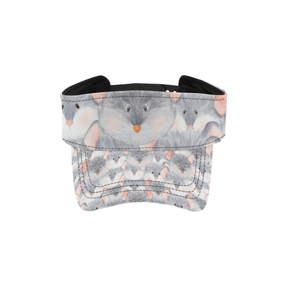 Rat Baby Pattern Print Design 02 Unisex Sun Visor