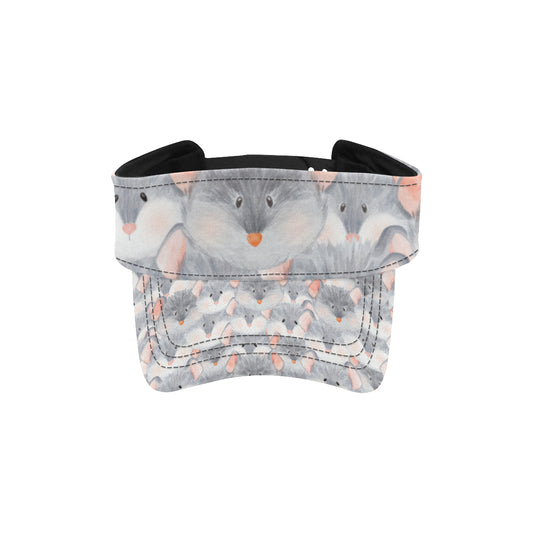 Rat Baby Pattern Print Design 02 Unisex Sun Visor