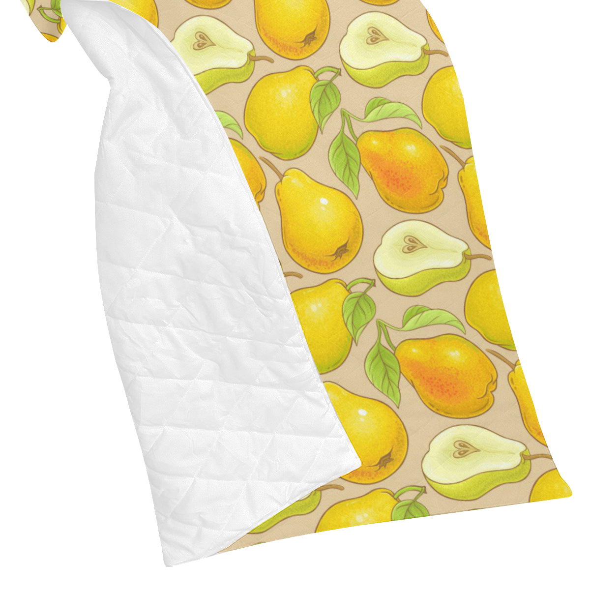 Pear Pattern Print Design PE05 Premium Quilt