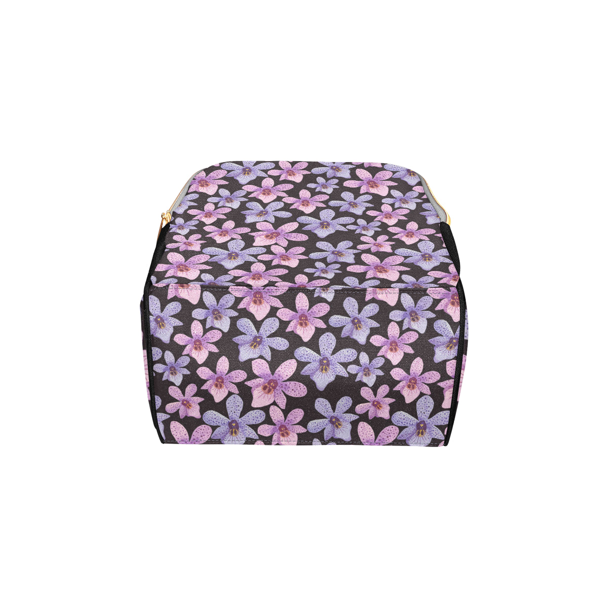 Orchid Pattern Print Design OR08 Diaper Bag Backpack