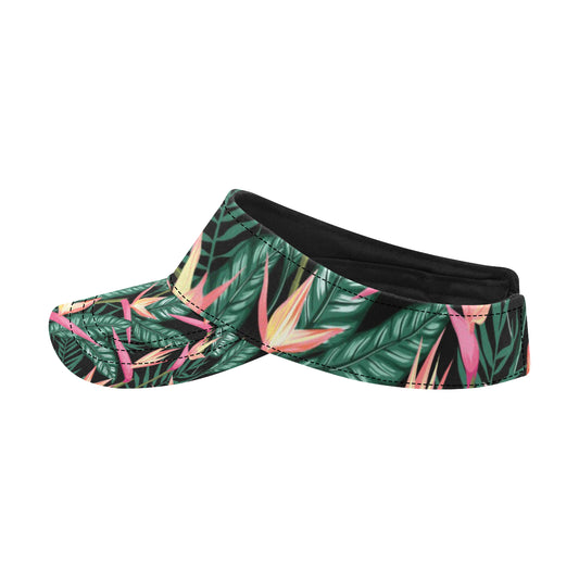 Bird Of Paradise Pattern Print Design BOP03 Unisex Sun Visor
