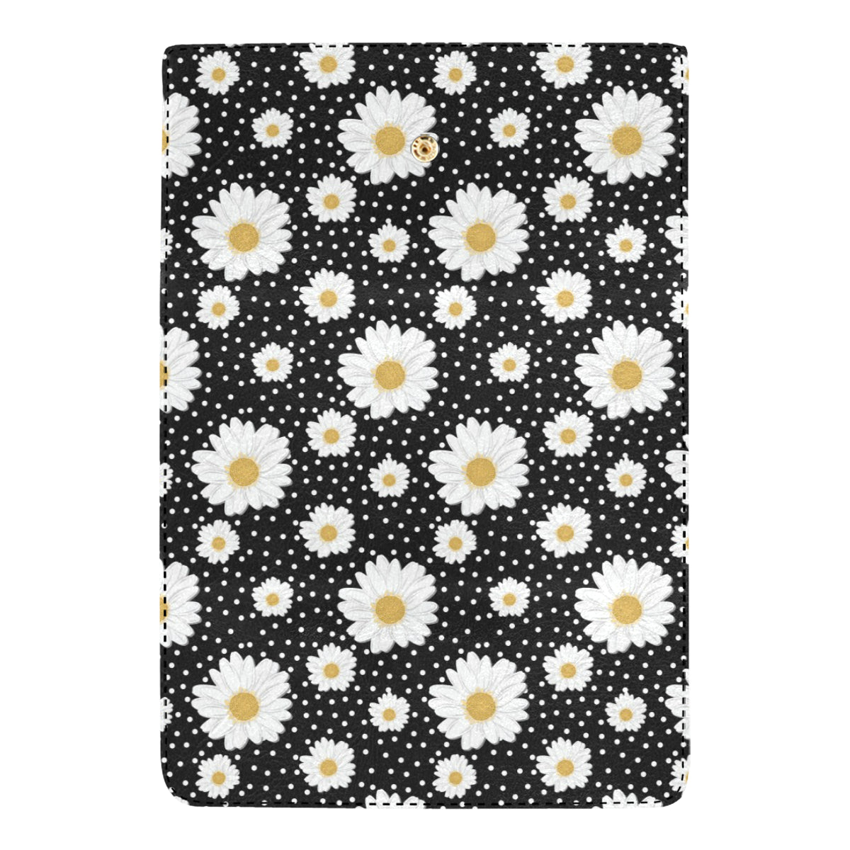Daisy Pattern Print Design DS02 Women's Trifold Wallet