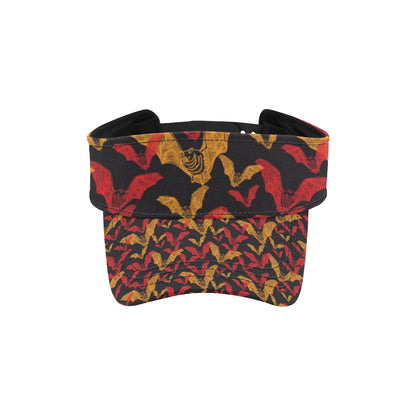Bat Pattern Print Design 01 Unisex Sun Visor