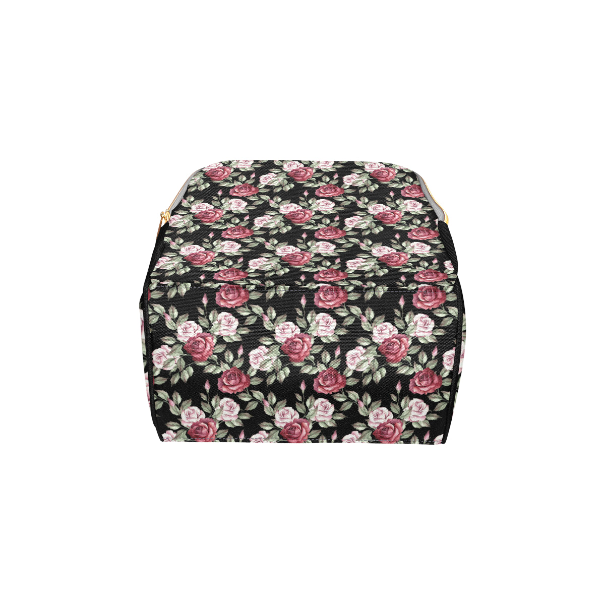 Rose Red Pink Pattern Print Design RO03 Diaper Bag Backpack