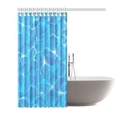 Ocean Reflex Pattern Print Design A02 Shower Curtain