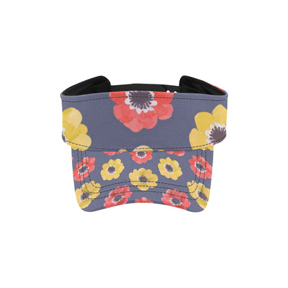 Anemone Pattern Print Design AM010 Unisex Sun Visor