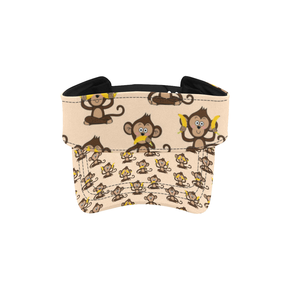 Monkey Pattern Print Design 03 Unisex Sun Visor