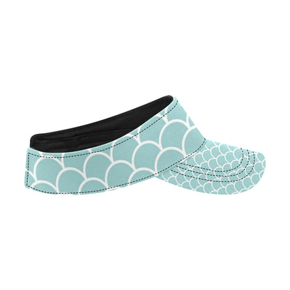 Scales Teal Pattern Print Design 02 Unisex Sun Visor