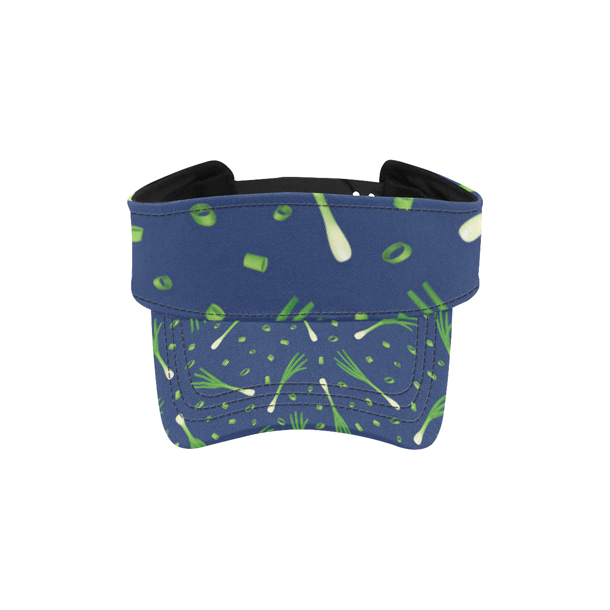 Leek Pattern Print Design 02 Unisex Sun Visor