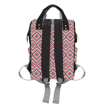 Native American Themed Tribal Print Diaper Bag Backpack