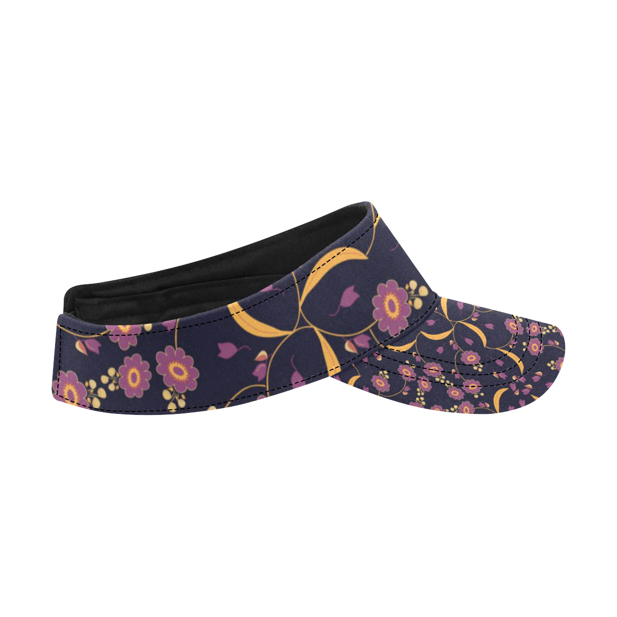 Anemone Pattern Print Design AM012 Unisex Sun Visor