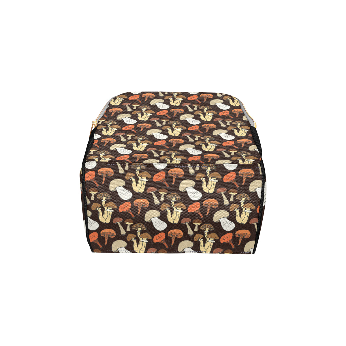Mushroom Pattern Print Design A05 Diaper Bag Backpack