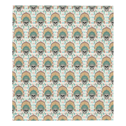 Boho Pattern Print Design 04 Premium Quilt