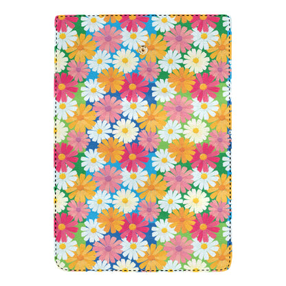 Daisy Pattern Print Design DS05 Women's Trifold Wallet