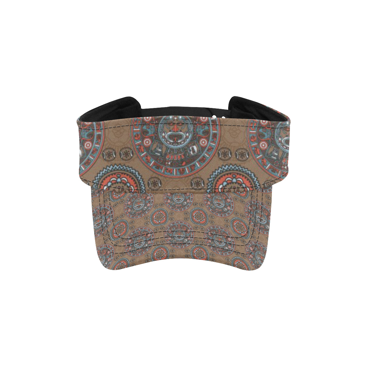 Calendar Aztec Pattern Print Design 03 Unisex Sun Visor