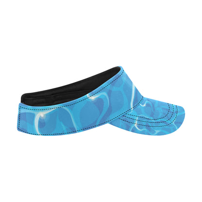 Ocean Reflex Pattern Print Design A02 Unisex Sun Visor