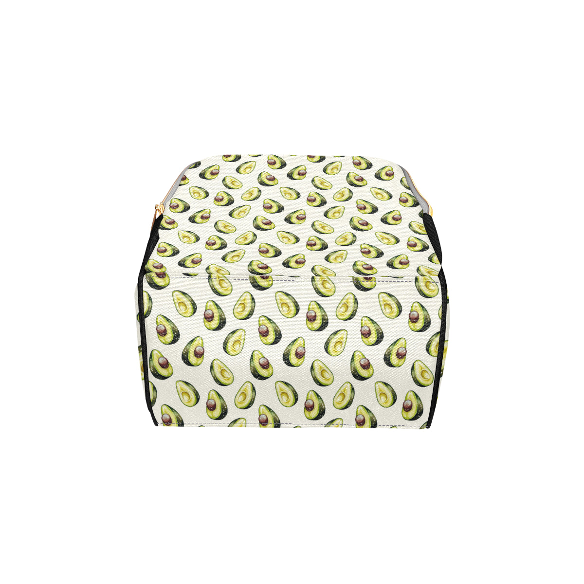 Avocado Pattern Print Design 01 Diaper Bag Backpack