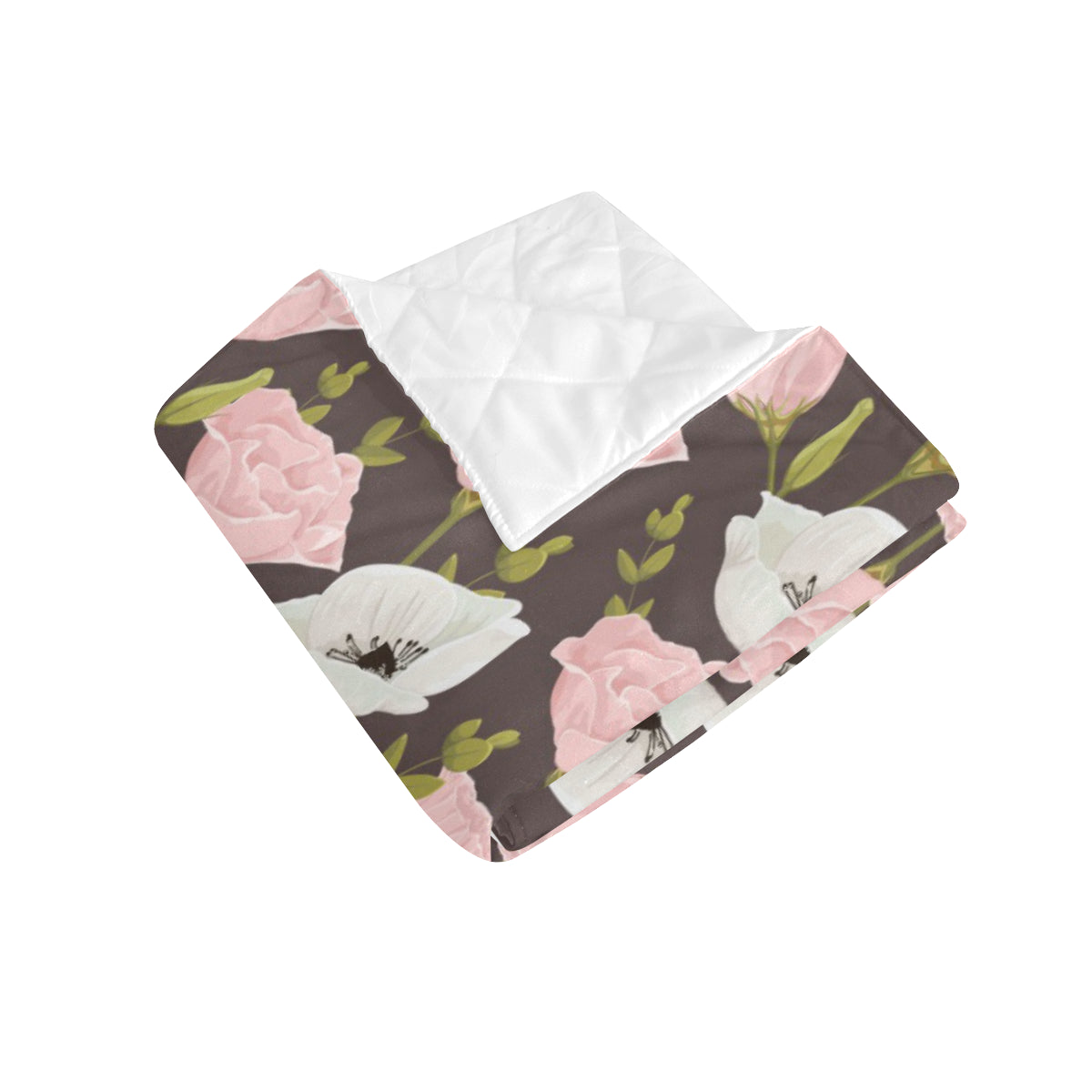 Anemone Pattern Print Design AM011 Premium Quilt