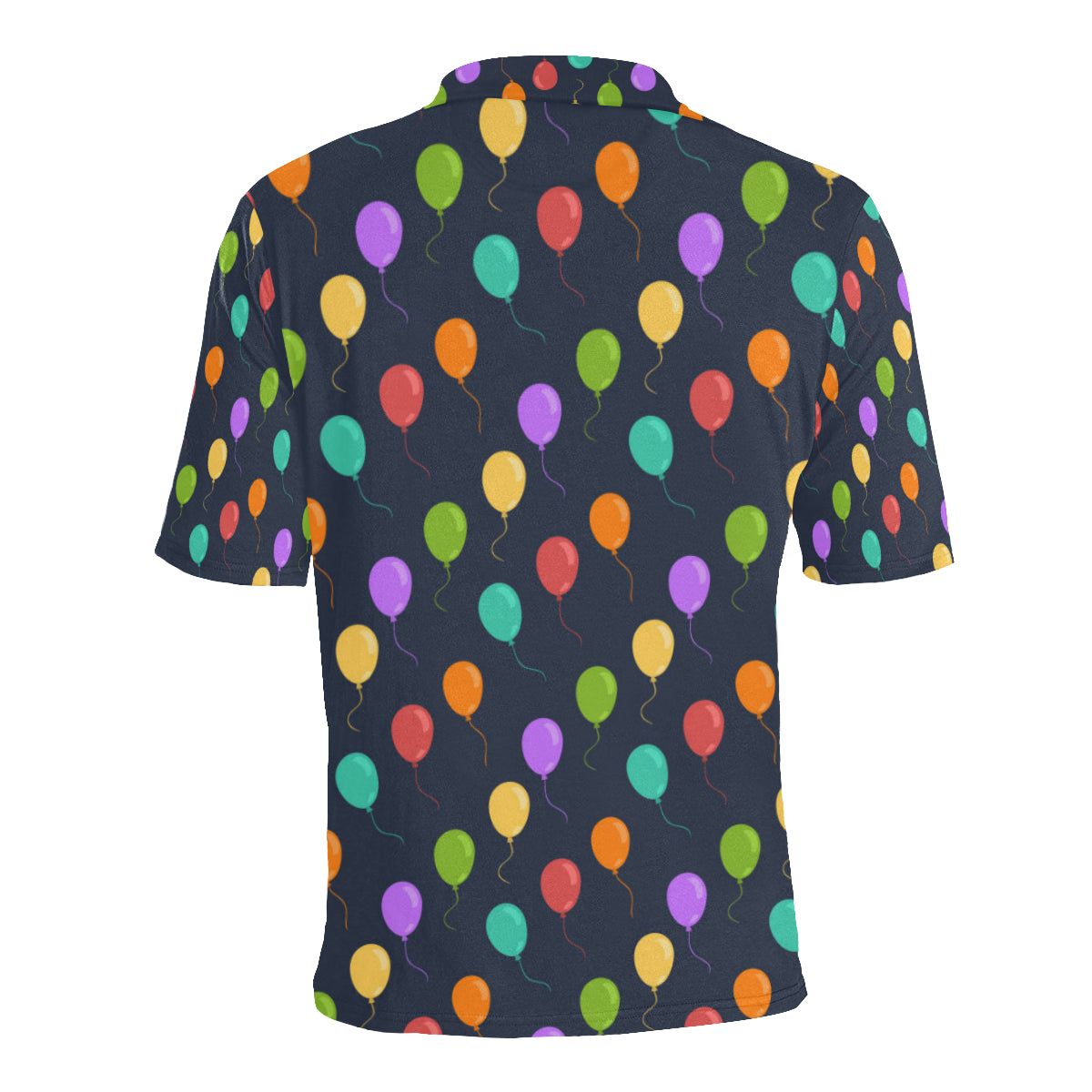 Ballon Colorful Pattern Print Design 03 Men Polo Shirt