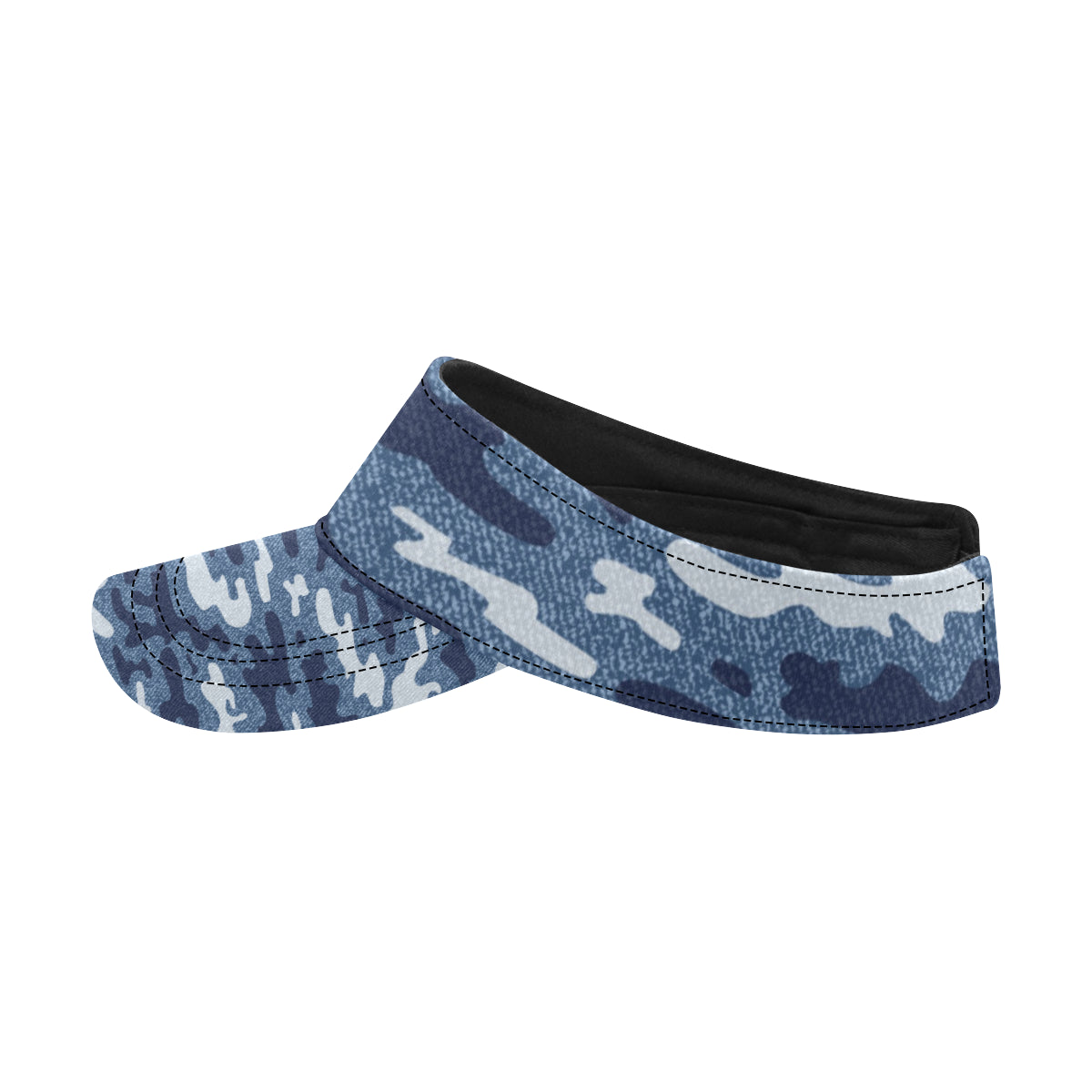 Jean Camouflage Pattern Print Design 05 Unisex Sun Visor